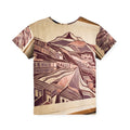 Maillot de sport enfant art village de montagne