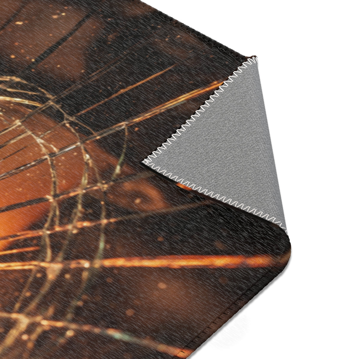 Area Rug - Shattered Amber Glow