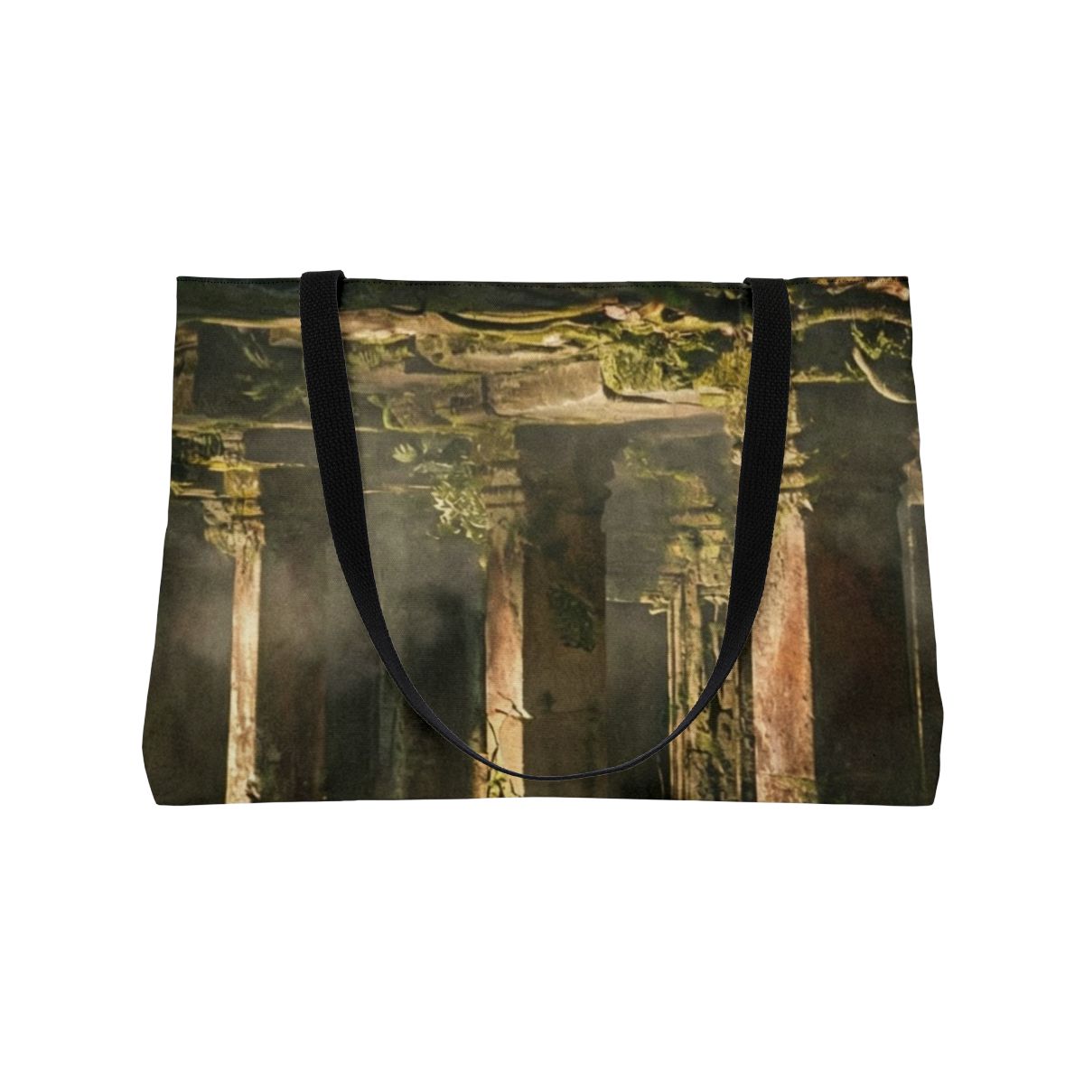 Weekender Tote Bag - Ancient Ruins Haven | Echovira Gallery