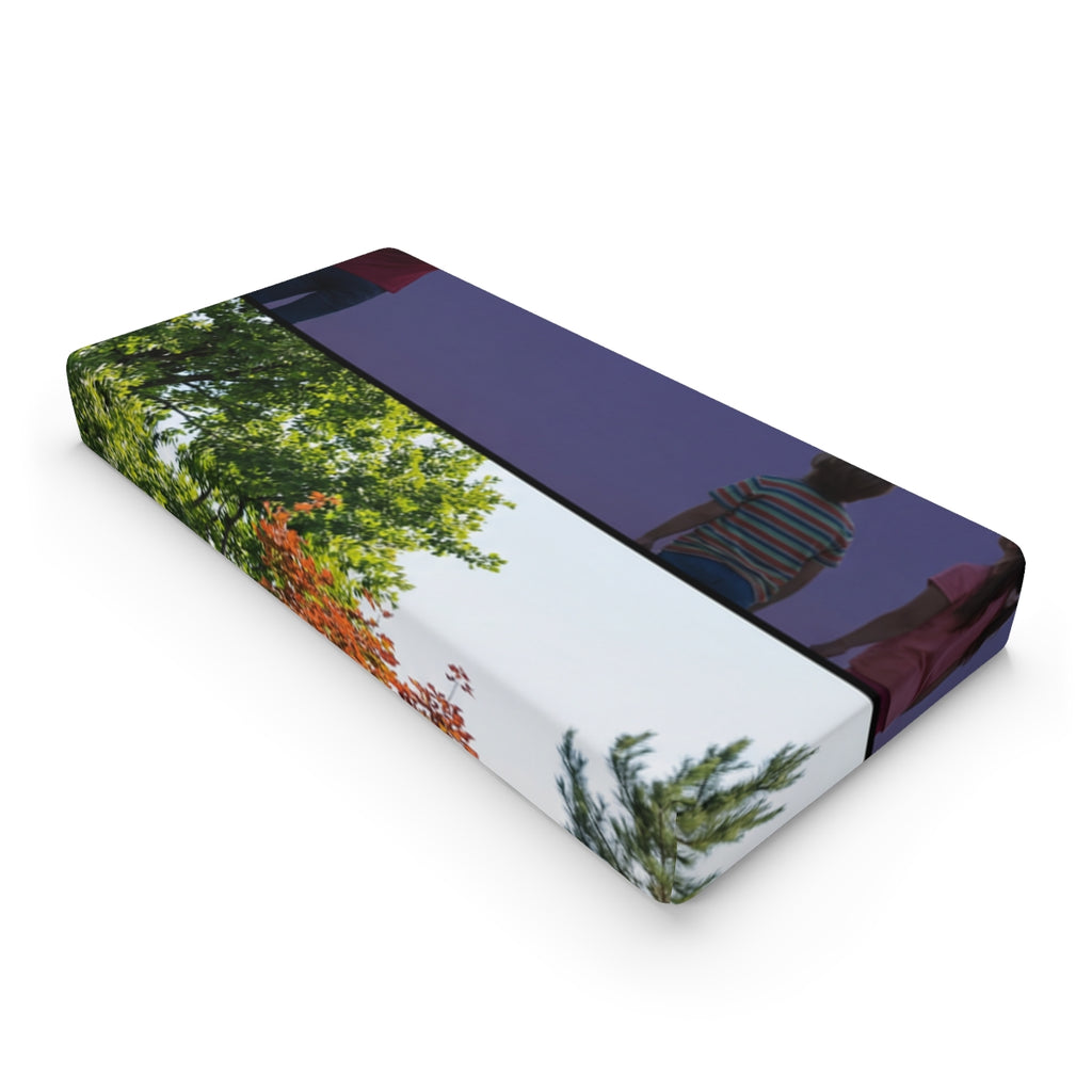 Baby Changing Pad Cover - Starlit Nursery