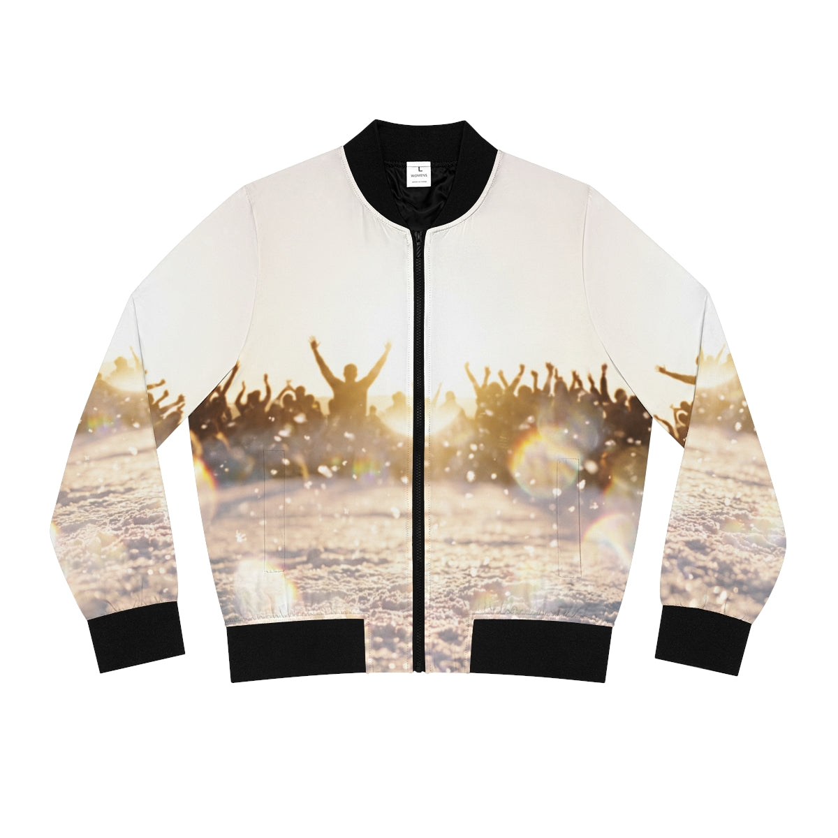 Women's Bomber Jacket Golden Hour Art