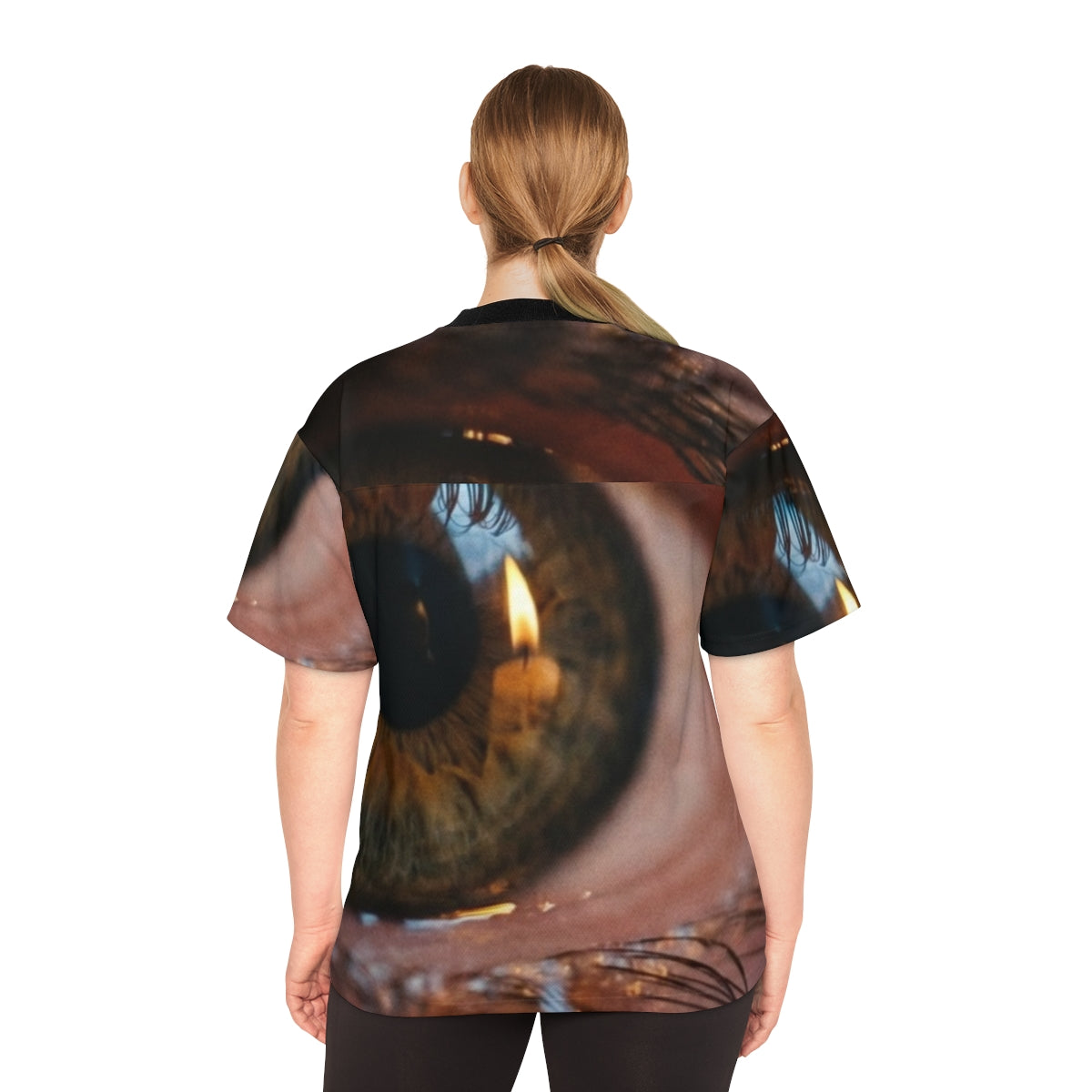 Unisex Football Jersey - Amber Iris Reflection Fine Art... |...