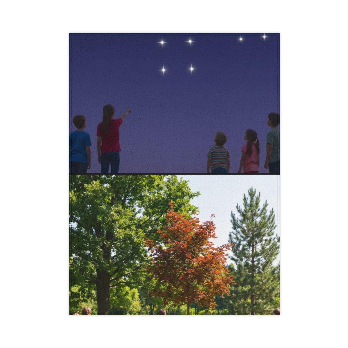 Toddler Blanket - Forest Explorer Nap