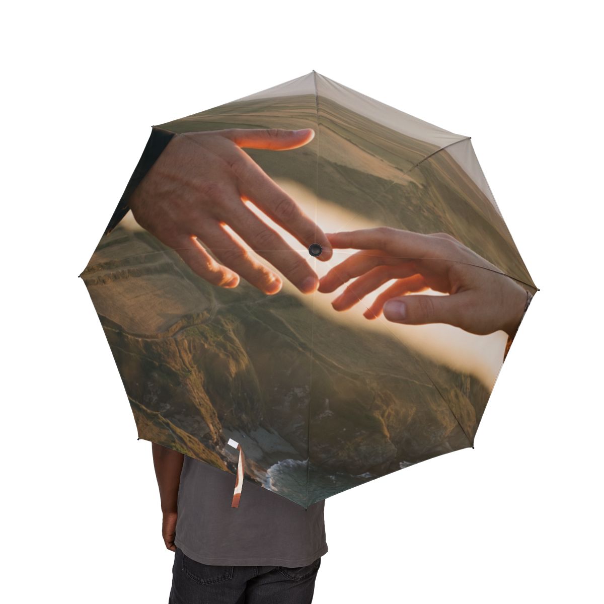 Semi-Automatic Foldable Umbrella - The Infinite Touch |... |...