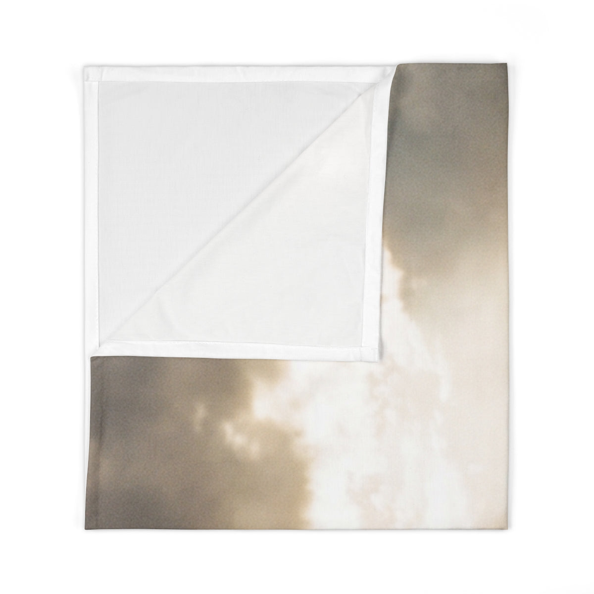 Baby Swaddle Blanket with Golden Landscape Art