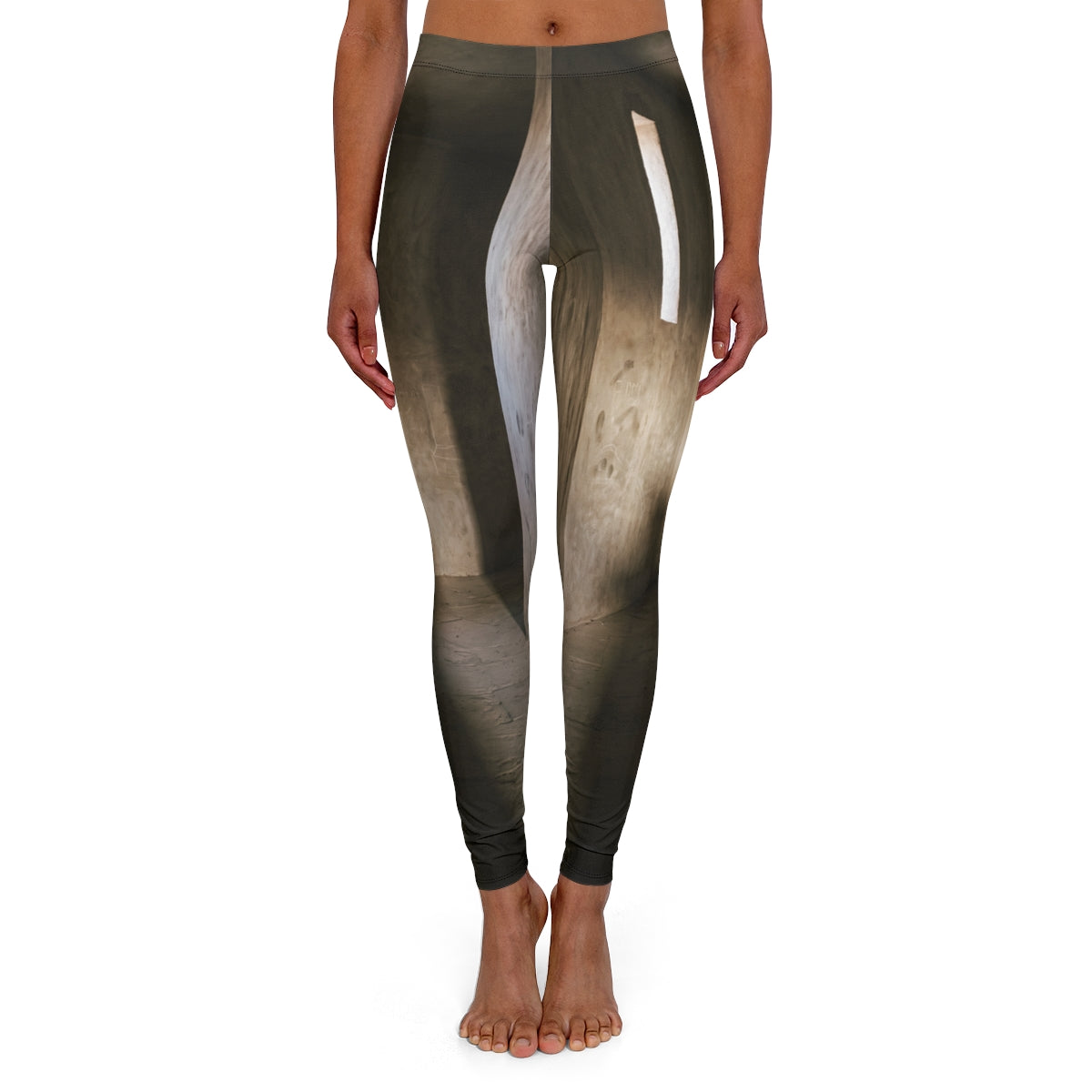 Women's Casual Spandex Leggings - Shadows of the Citadel......