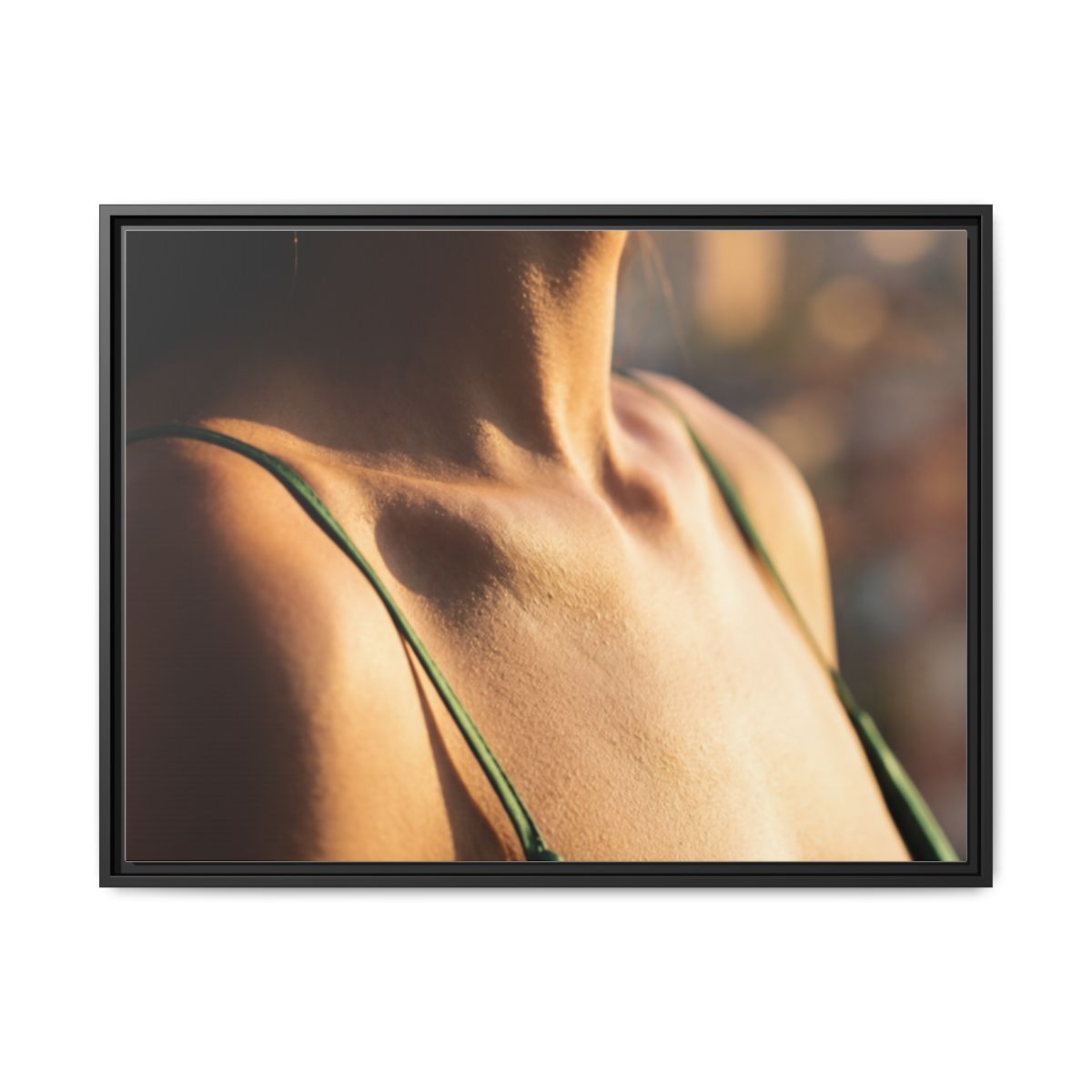 Matte Canvas Framed - Golden Hour Portrait