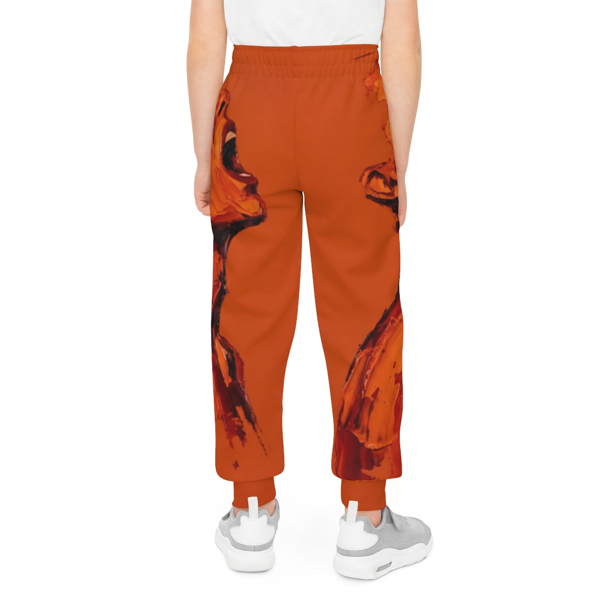 Youth Joggers - Fiery Sunset Joggers | Echovira Gallery