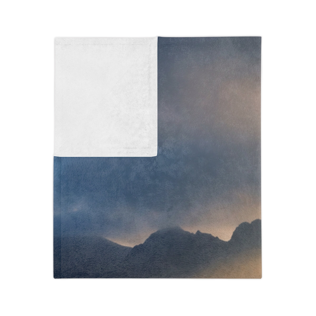 Velveteen Plush Blanket - Peak