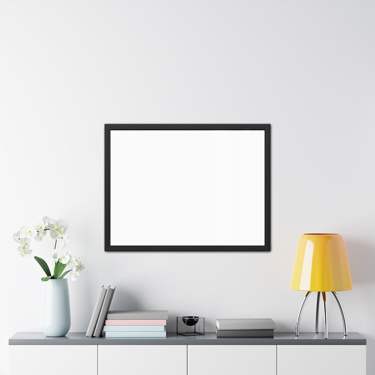 Framed Poster - Rainscape Silhouette — Landscape (10×8... |...