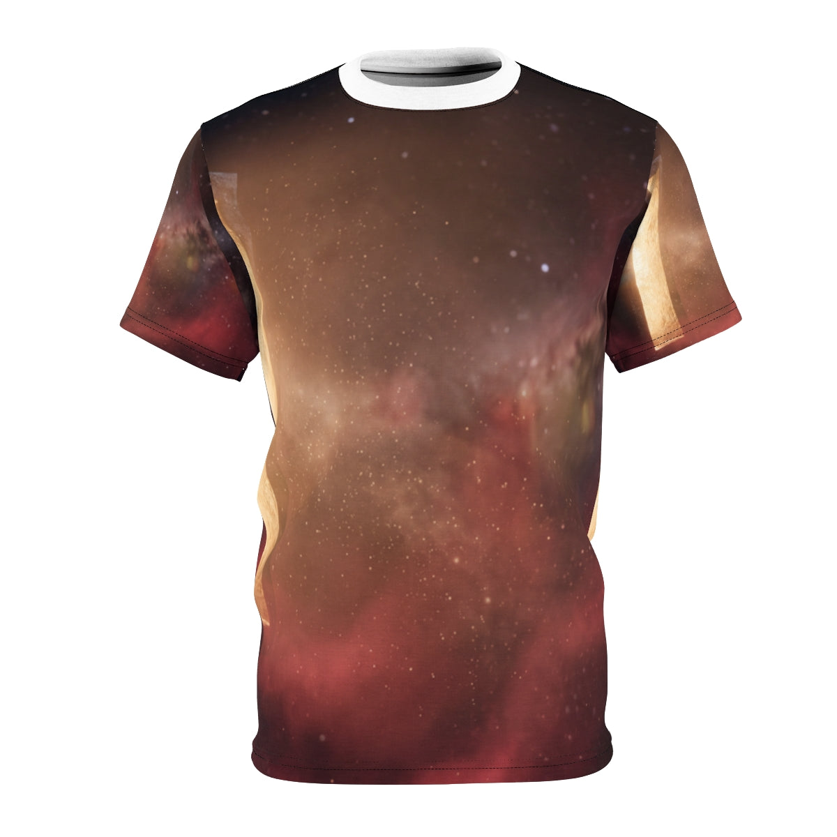 Men's Cut & Sew Tee - Cosmic Gateway | Echovira Gallery