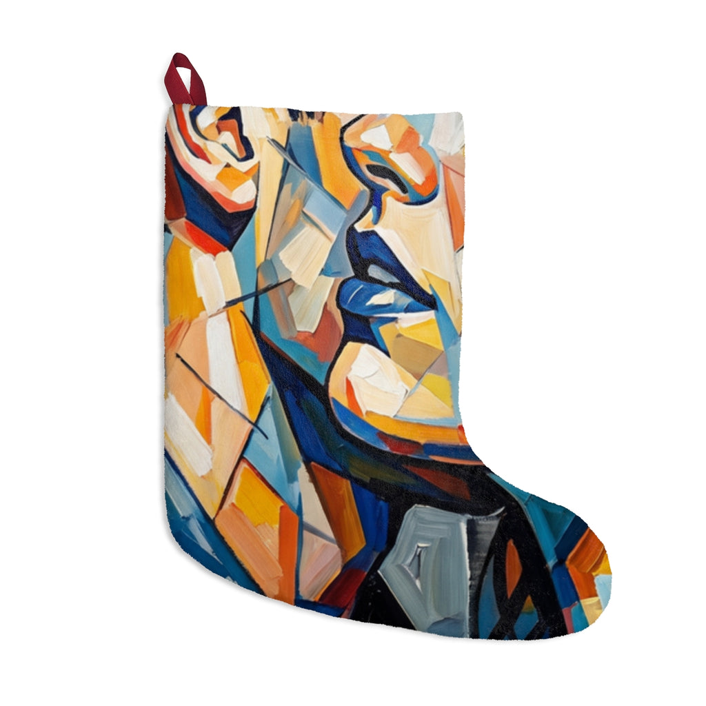 Christmas Stockings - Prismatic Romance Abstract Art |...