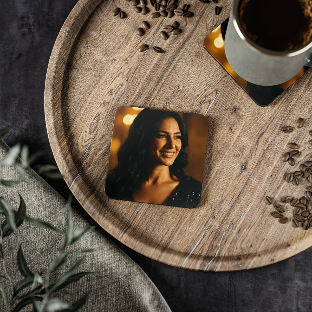Drink Coasters - Golden Hour Glow