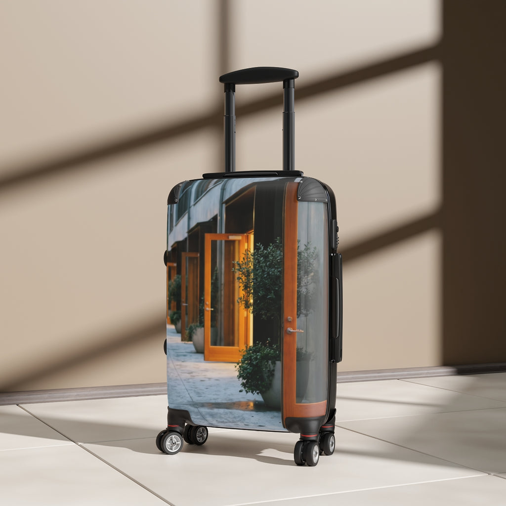 Suitcase - Twilight Walkway Travel Luggage | Echovira...