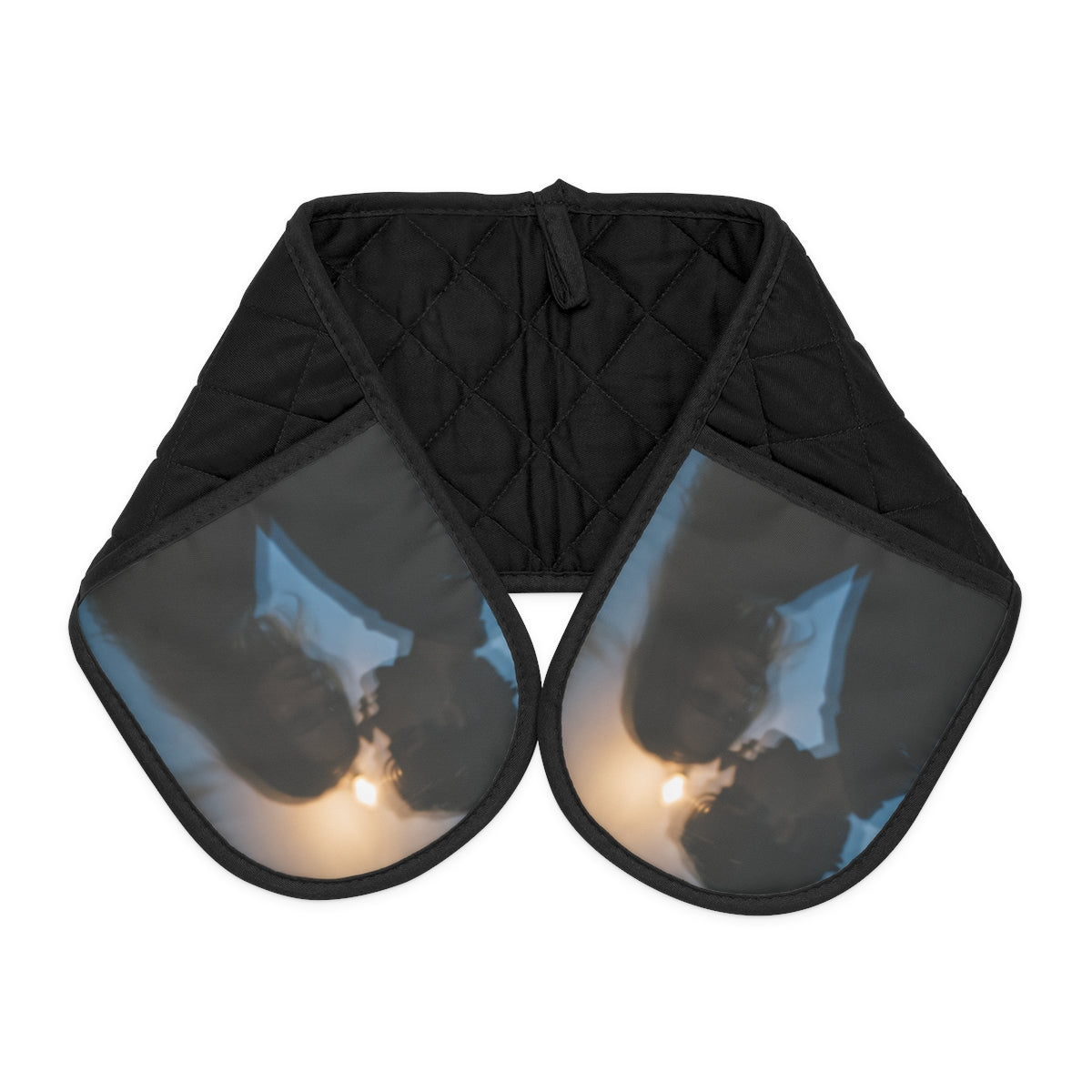 Midnight Reflections Oven Mitts - Moody Baking Gear |...