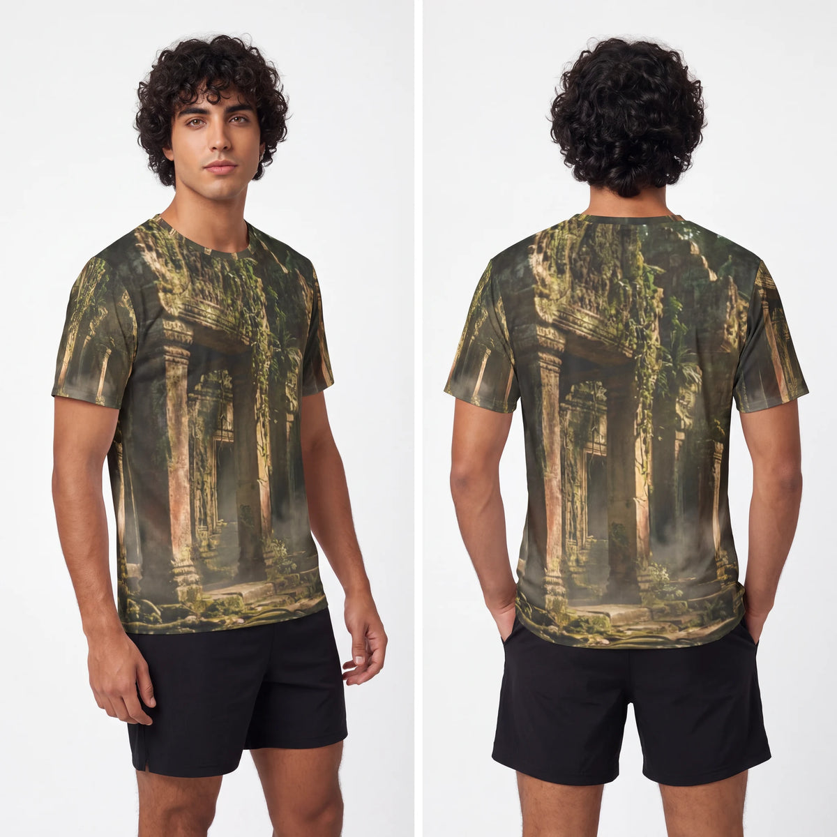 Men's Sports Jersey - Lost Sanctuary | Echovira Gallery