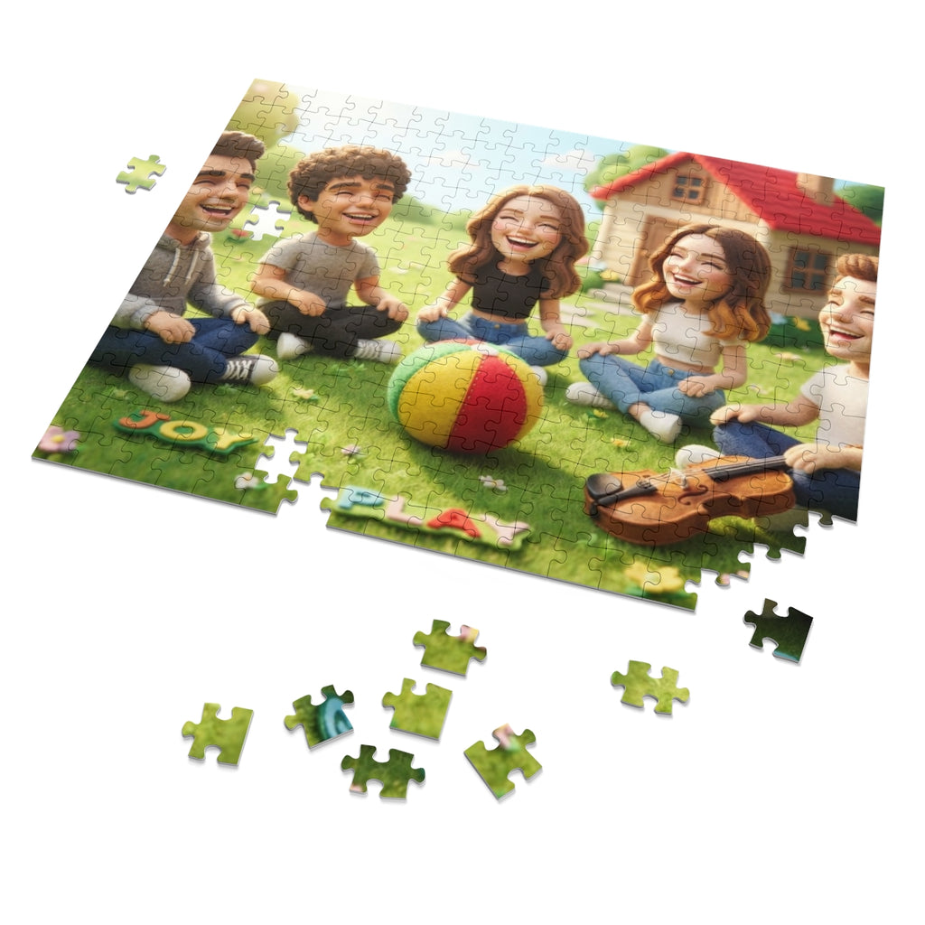Jigsaw Puzzle with Tin - Meadow Pals (30, 110, 252, 500... |...