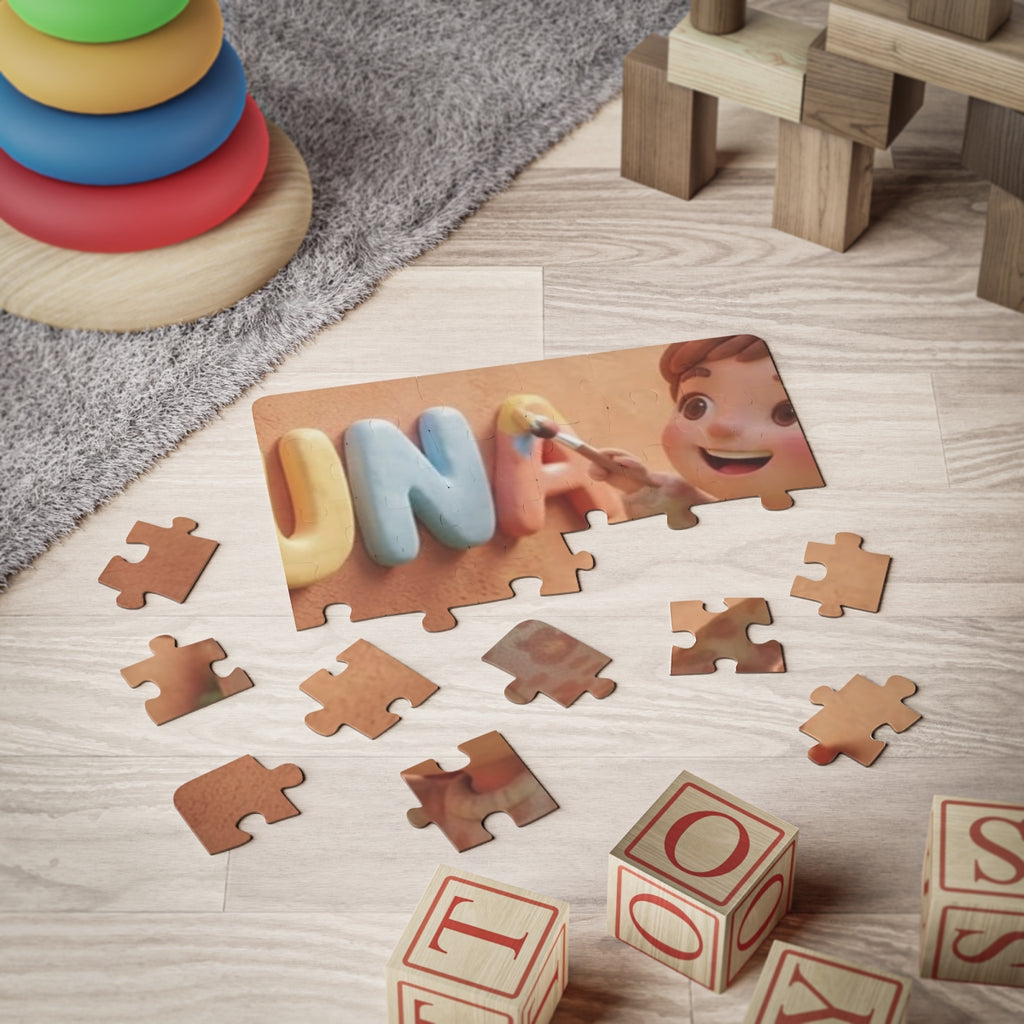 Kids' 30-Piece Puzzle - Luna Sunshine Garden | Echovira...
