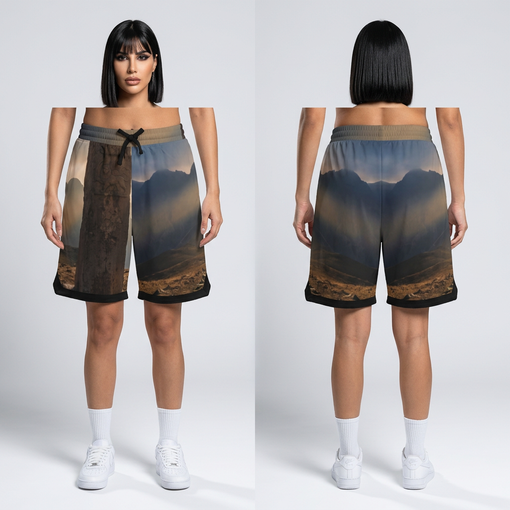 Basketball Shorts - Ancient Monument