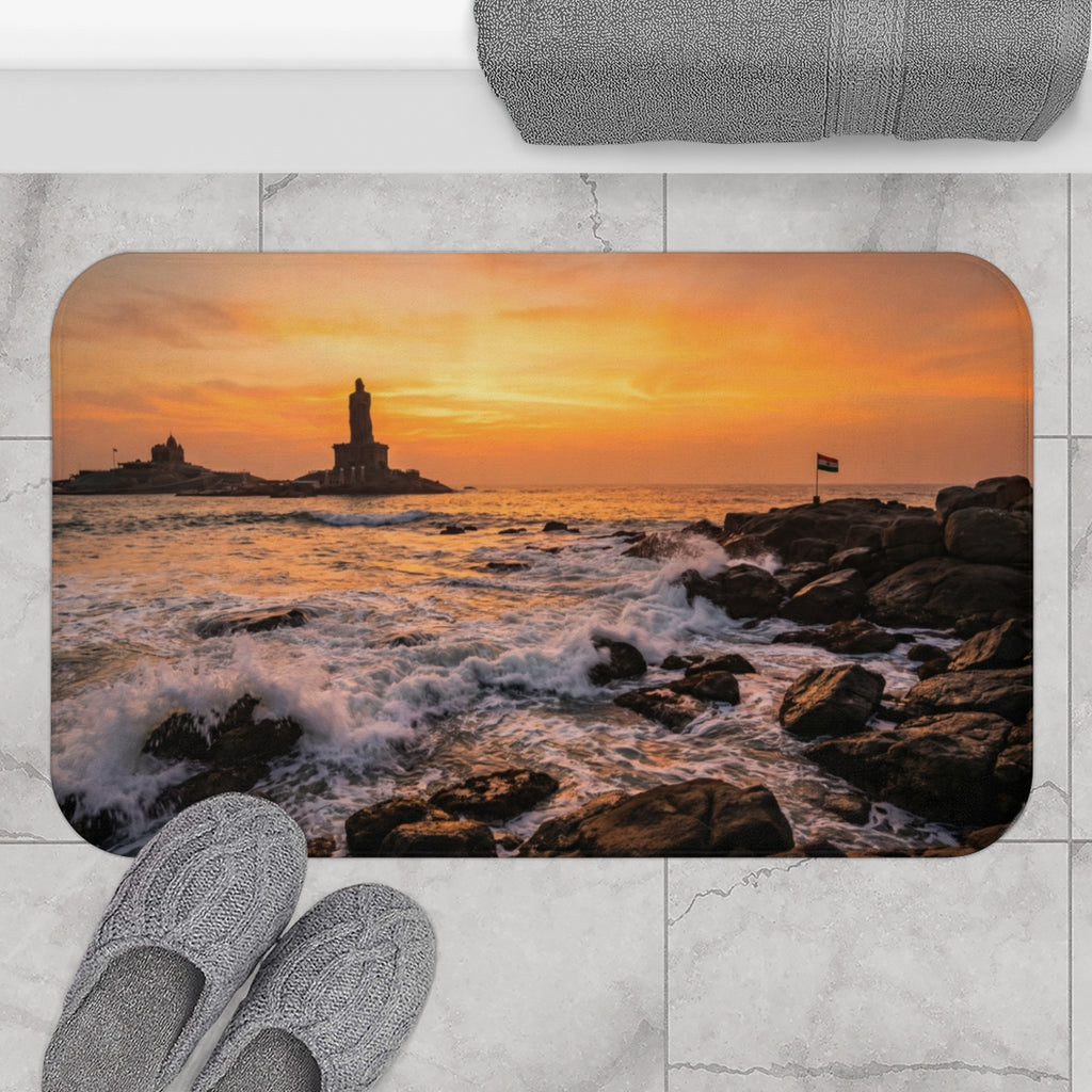 Bath Mat - Coastal Sunrise Sanctuary