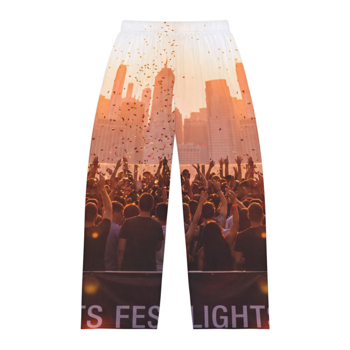 Men's Pajama Pants - City Lights | Echovira Gallery