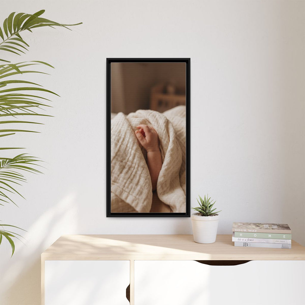 Framed Matte Canvas - Neutral Nursery