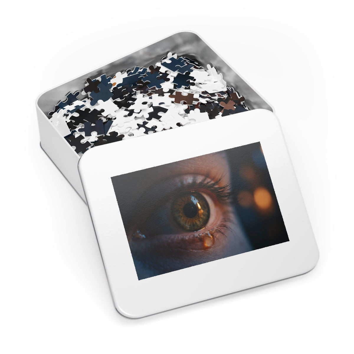 Jigsaw Puzzle with Tin - Luminous Tear