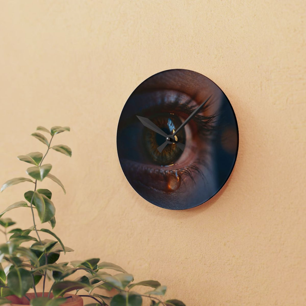 Acrylic Wall Clock - Timeless Emotion