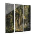 Acrylic Prints Triptych - Overgrown Sanctuary | Echovira...