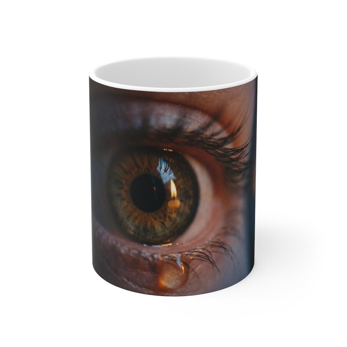 11oz White Mug - Cinematic Tear