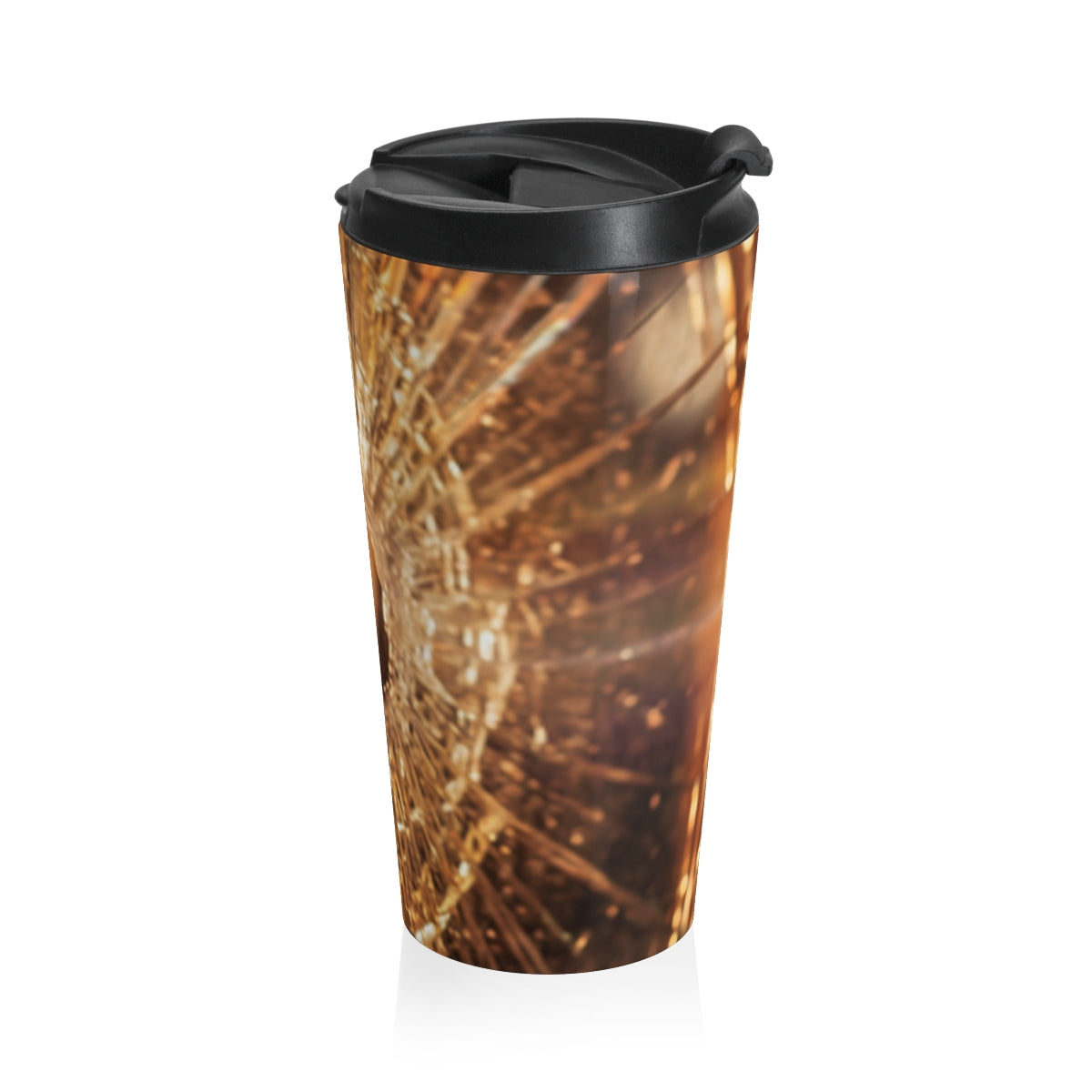 Stainless Steel Travel Mug - Shattered Light | Echovira...