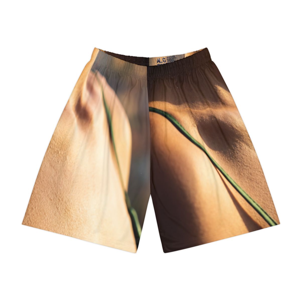 Men's Sports Shorts - Emerald Golden Hour