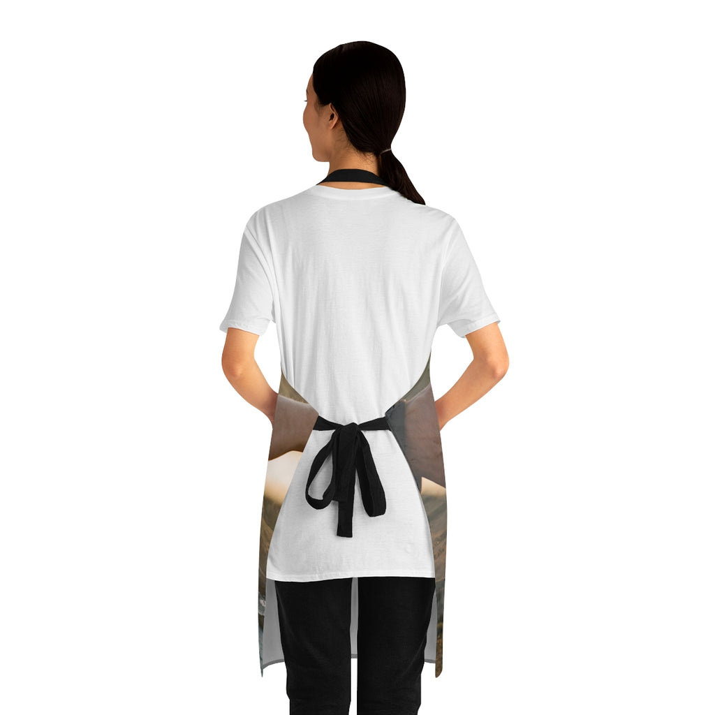 Apron - The Infinite Touch | Ethereal Coastal Art | Echovira...