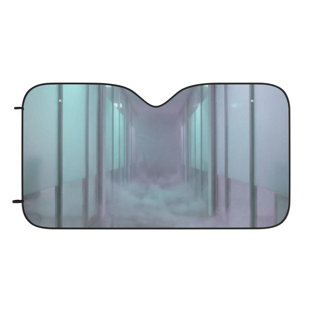 Misty Corridor Car Sun Shades | Echovira Gallery