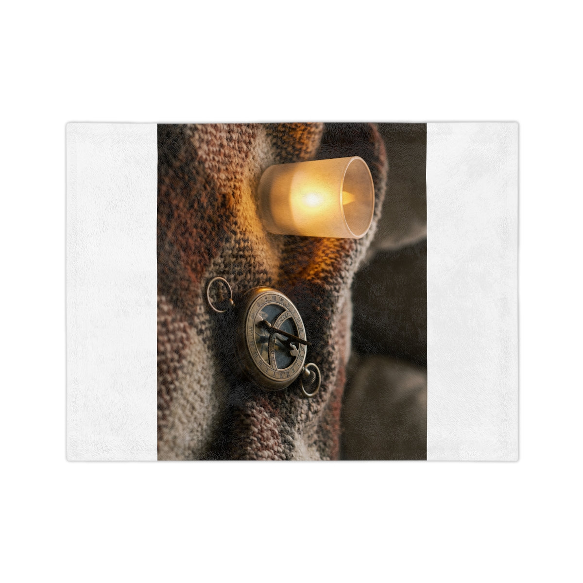 Velveteen Blanket - Hearthside Warmth | Echovira Gallery