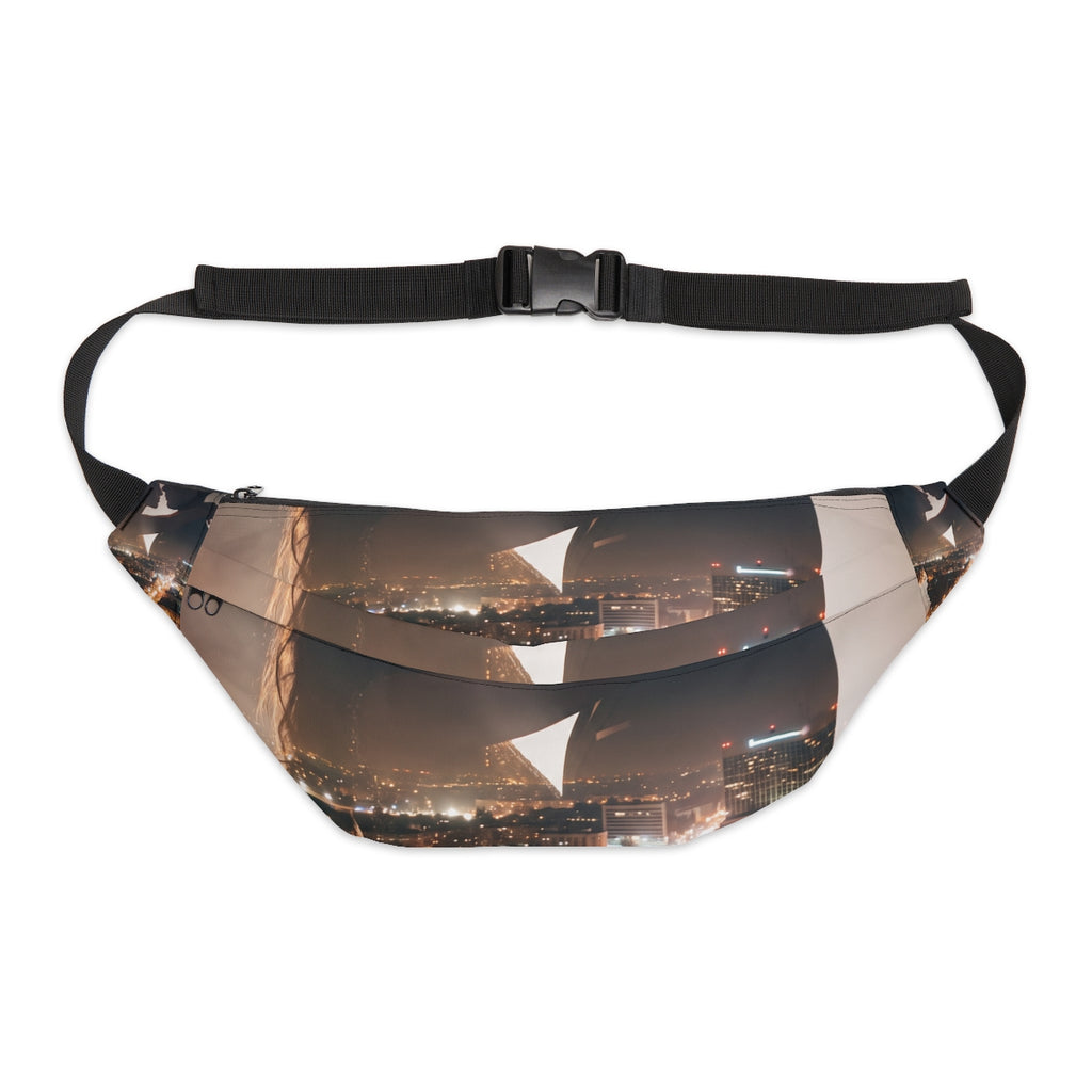 Large Fanny Pack - City Twilight Romance | Echovira Gallery