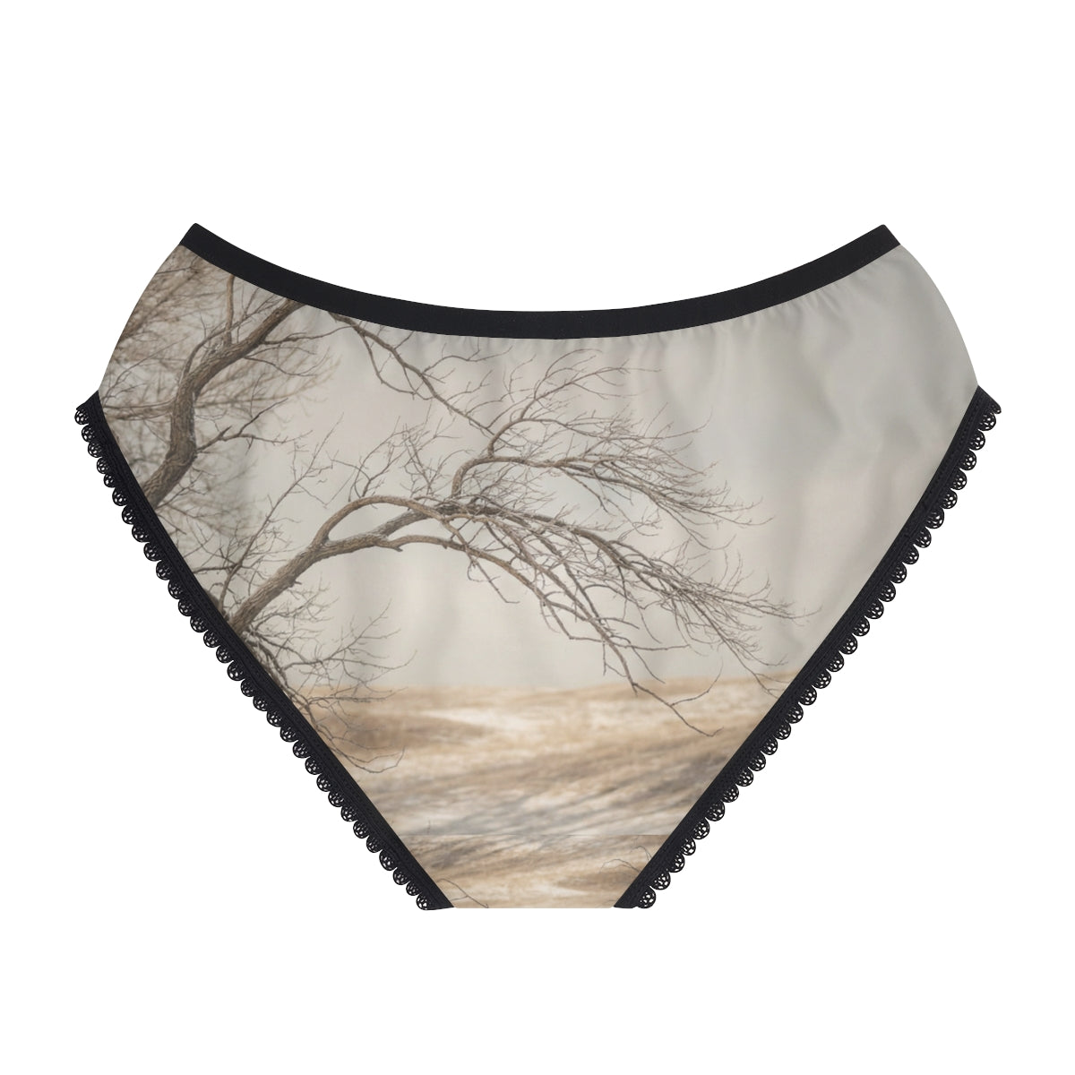 Women's Briefs - Winter Branch Solitude Landscape | Echovira...