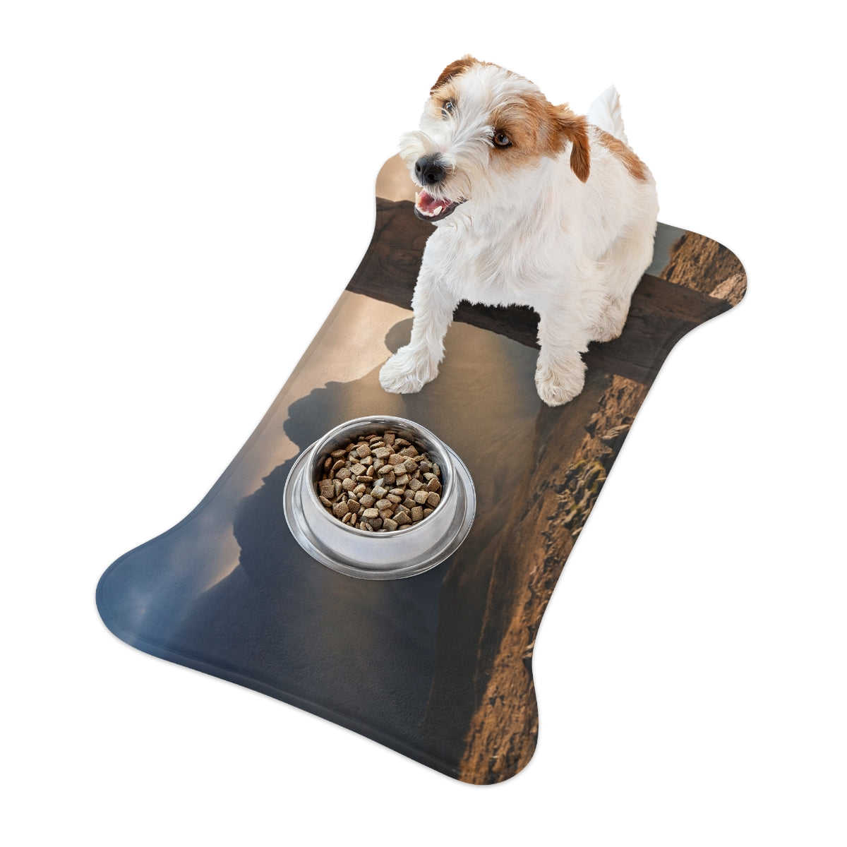 Pet Feeding Mat - Ancient Ruins Decor