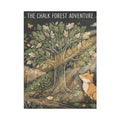 Toddler Blanket - Chalk Forest Slumber | Echovira Gallery