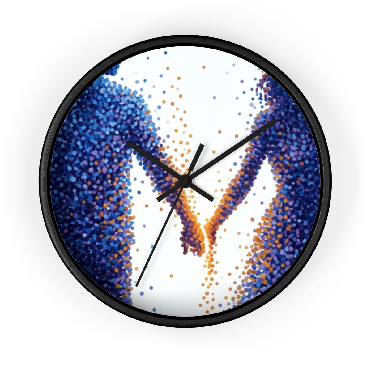 Wall Clock - Celestial Portal Romance | Echovira Gallery