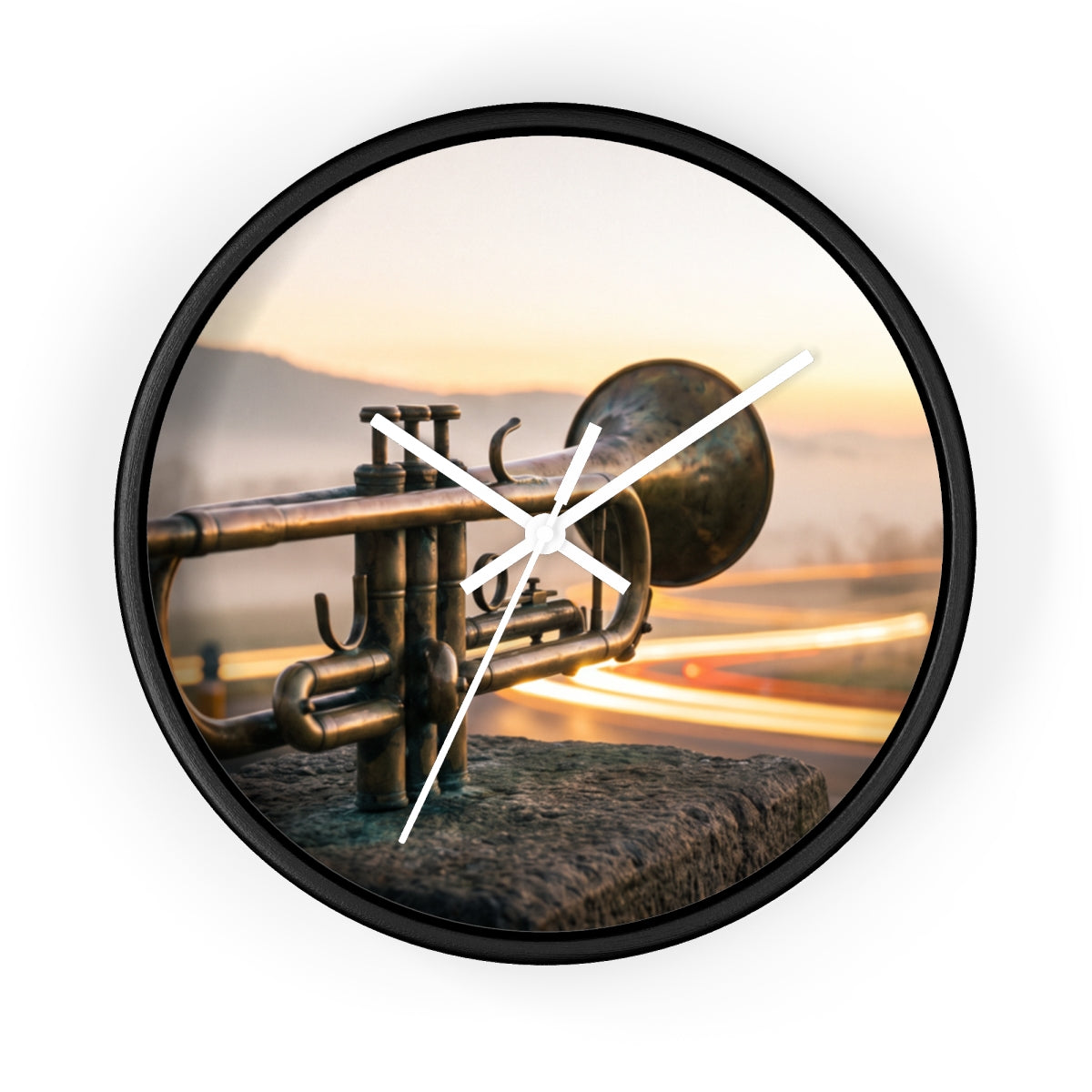 Wall Clock - Sunrise Symphony Timepiece | Echovira Gallery