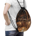Drawstring Bag - Cinematic Amber Glow