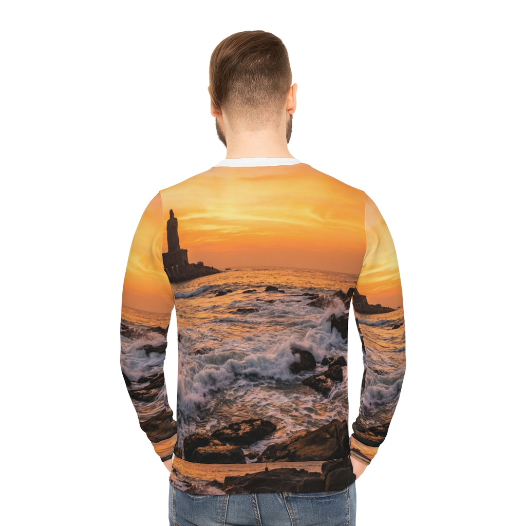 Light Sweatshirt - Golden Ocean Glow