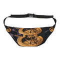 Large Fanny Pack with Vintage Sundial Compass