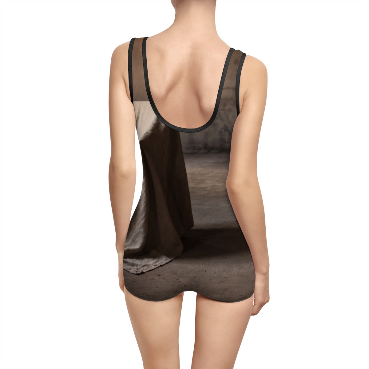 Women's Vintage Swimsuit - Art Deco Edge