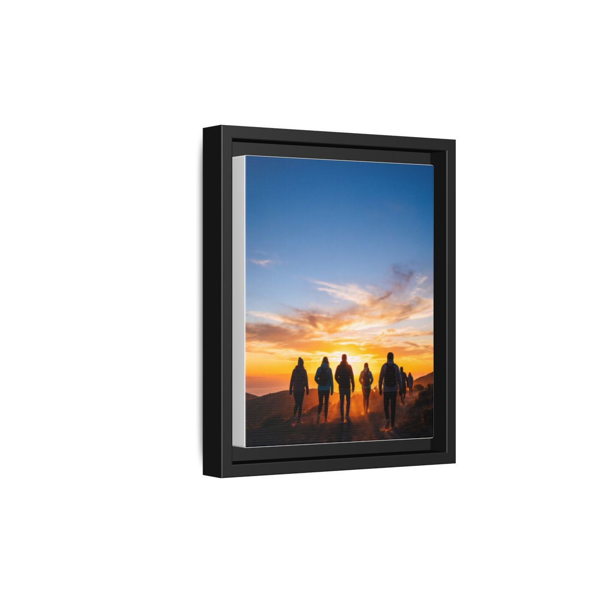 Matte Canvas, Framed - Epic Dawn Trek