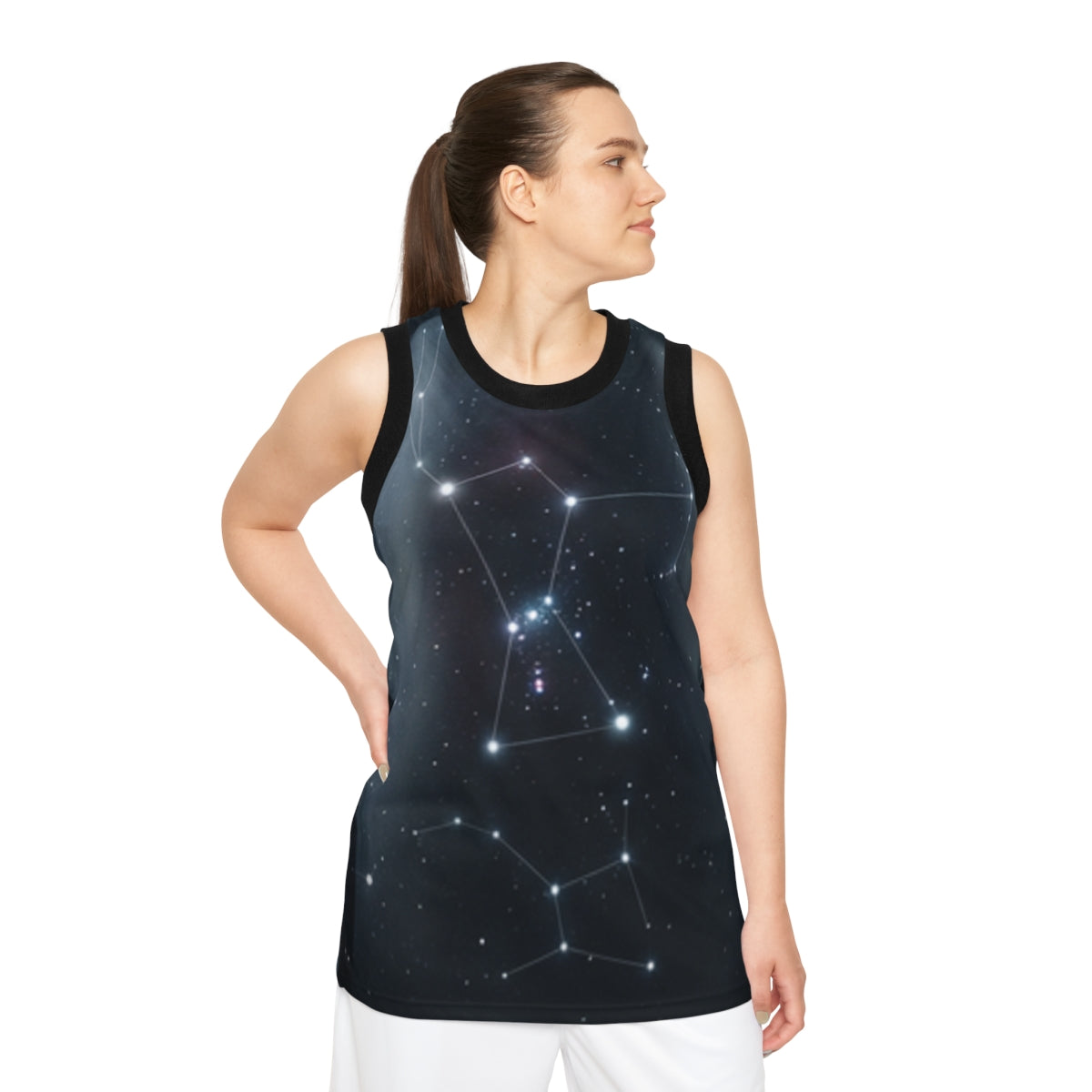 Women's Basketball Jersey Orion Space Art