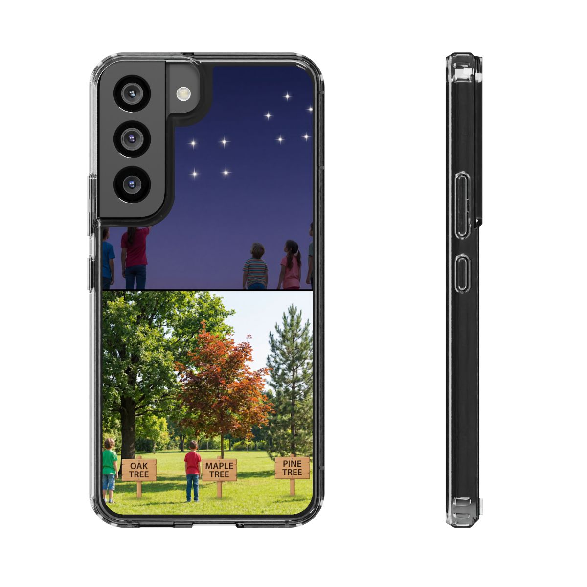 Clear Impact-Resistant Case - Starry Shield
