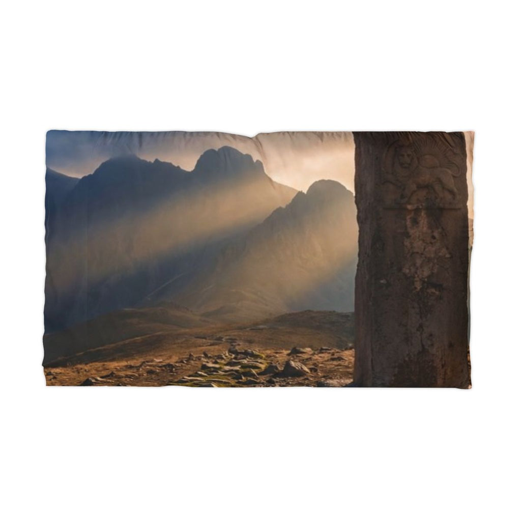 Microfiber Pillowcase - Mystic Monolith Ancient Persian... |...