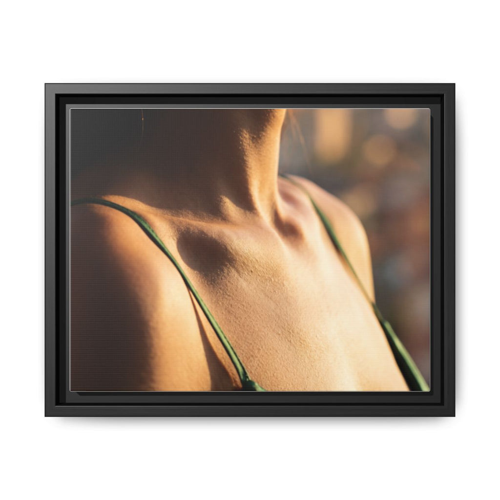 Matte Canvas Framed - Golden Hour Portrait